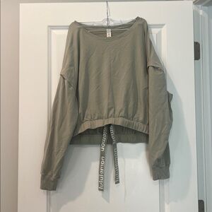 lululemon athletica Gray Sweatshirt